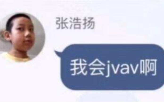 jvav语言创始人张浩扬狗头