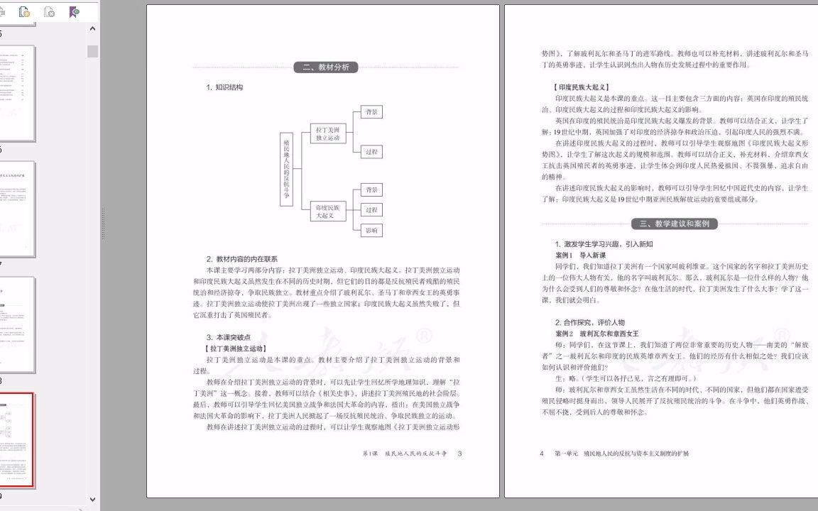 人教版电子教材世界历史九年级下册教师用书哔哩哔哩bilibili