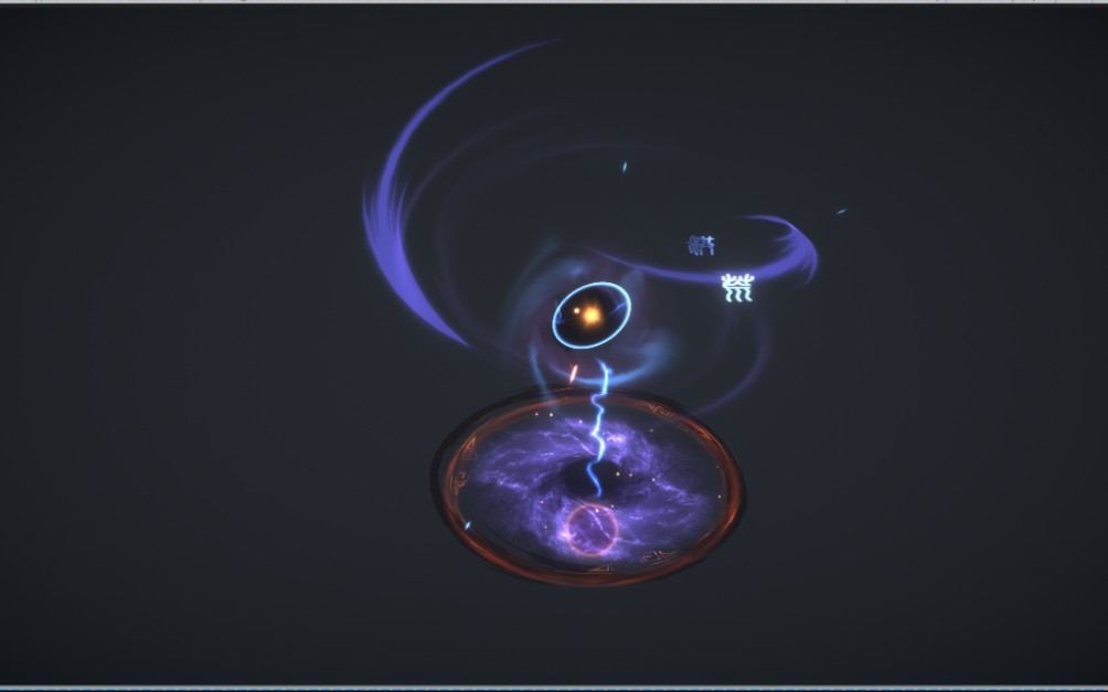 unity3d 特效 某厂的测试题 魔法传送门