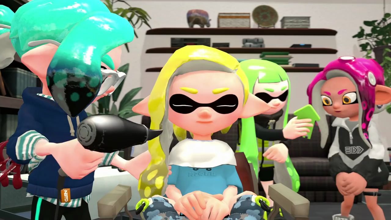 [图]洗剪吹改变形象吧 喷射战士2 splatoon2 转载