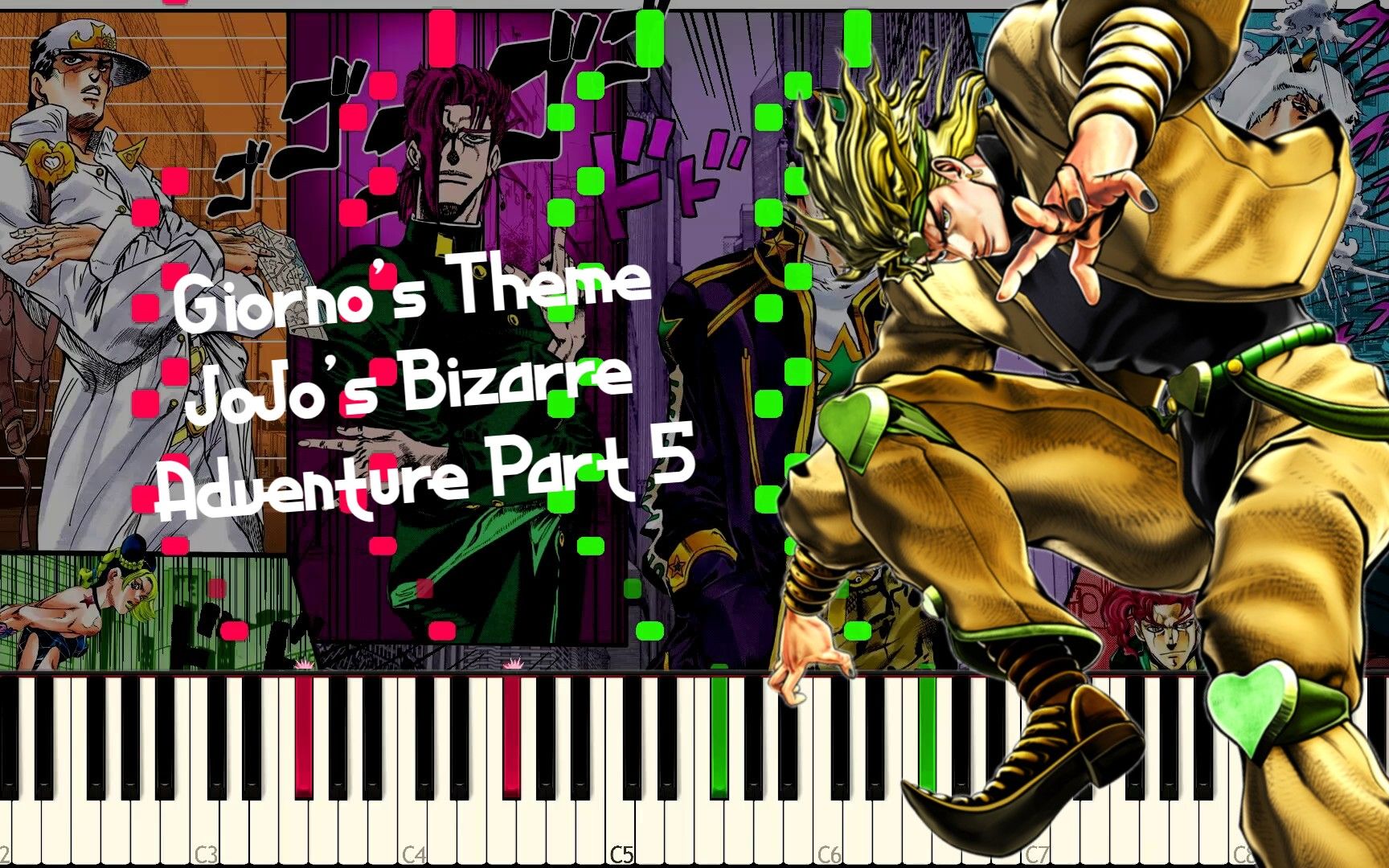 animenzgiornosthemejojo的奇妙冒险黄金之风