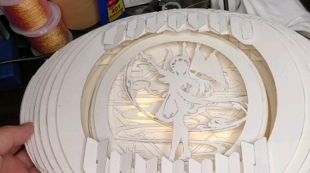 学习成果——纸雕球