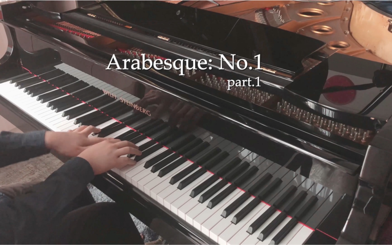 [图]【DJL钢琴演奏~】阿拉伯风格曲Arabesque: No.1(part.1) －－ Claude Debussy