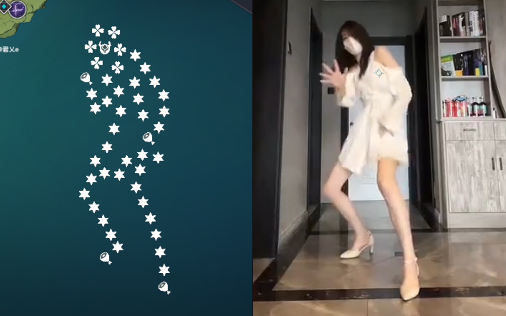 【原坤】爆肝247帧还原"卓卓脑婆"坤舞!