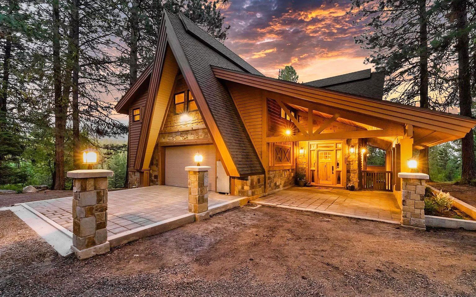 4k「luxury home」爱达荷州当代林间别墅 ~ 322 heikkila ln, mccall