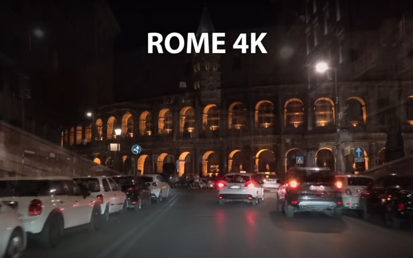 [图]【4K】罗马夜驾之旅 Rome - Night Drive