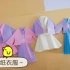 【折纸】+手工折纸小校服 汉服～