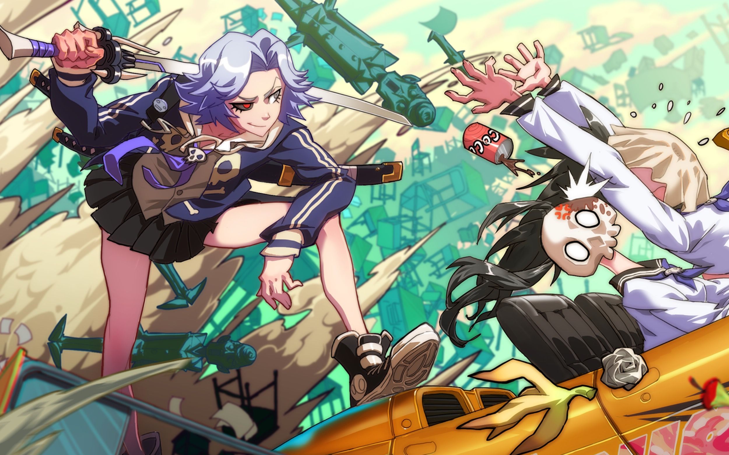 活动  【非人学园】高画质无解说 白骨精乱杀局(4倍速)