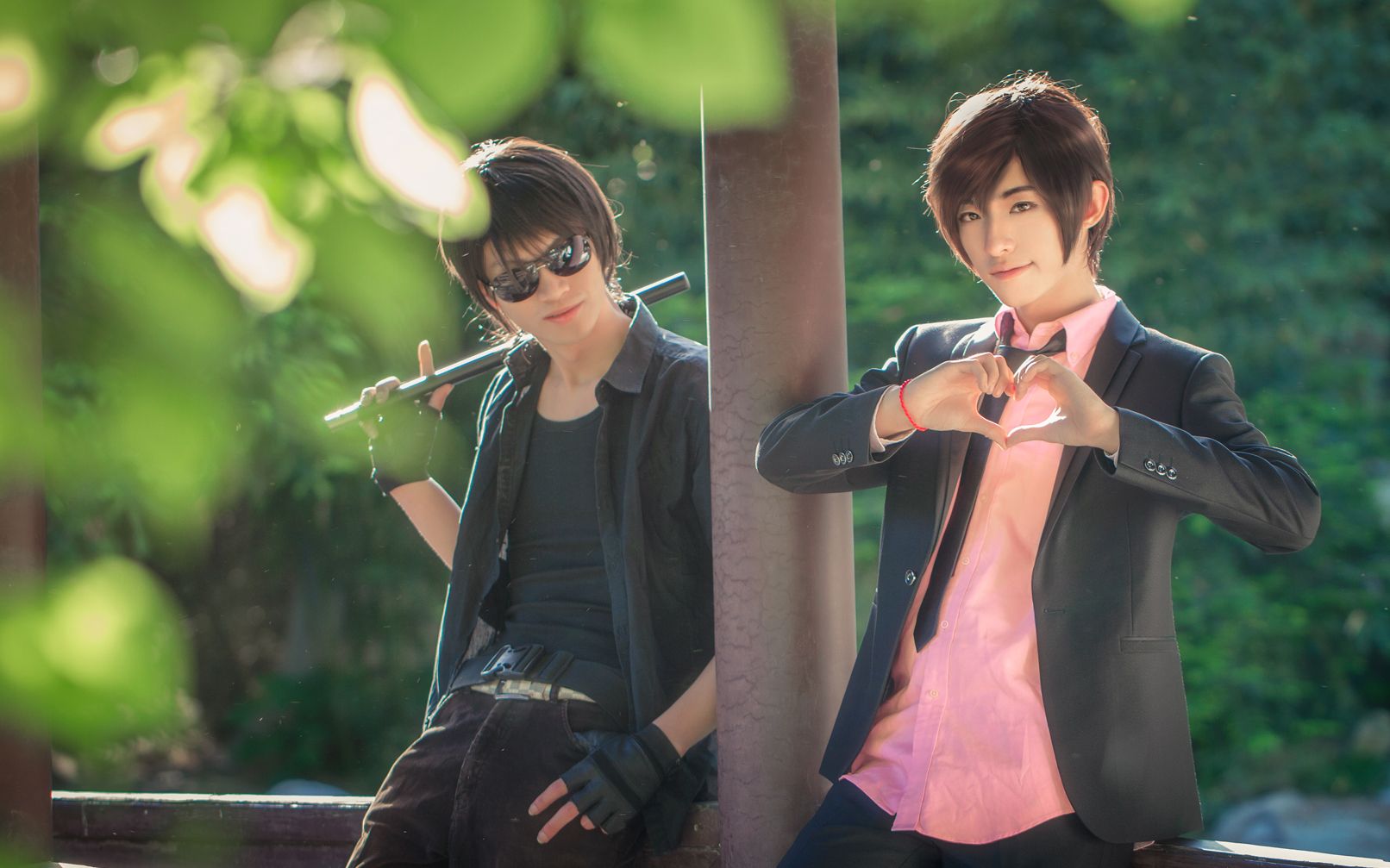 【cos】黑色小本本·黑花常服 预告(黑瞎子x解语花/解雨臣)by cn牧可