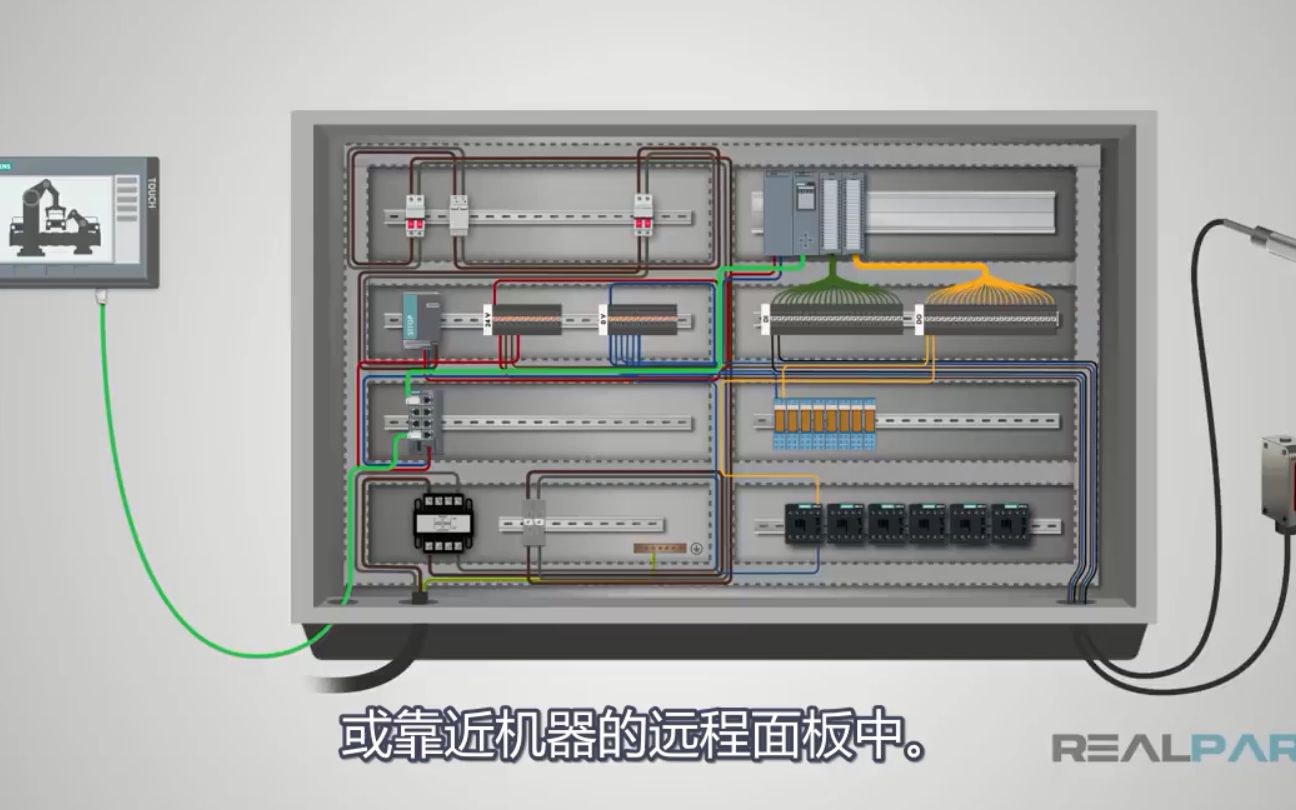 PLC基础--02.电气控制安装板布局_哔哩哔哩_bilibili