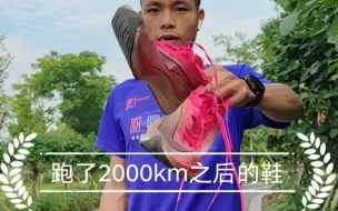 Video herunterladen: 一双鞋跑了2000+km之后会什么样？