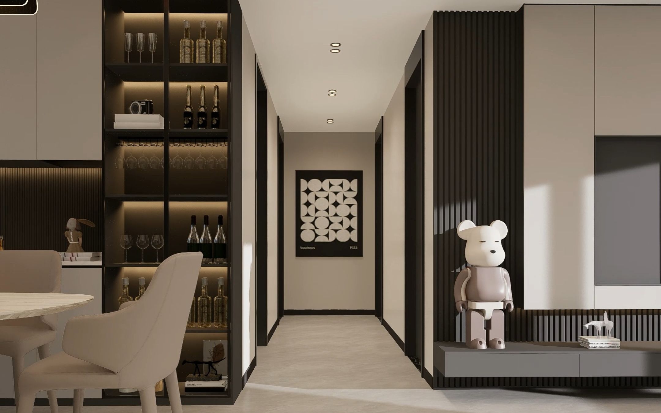 现代轻奢案例分享,全屋高级灰简洁大气,超酷!