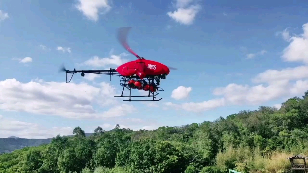 油动消防无人机