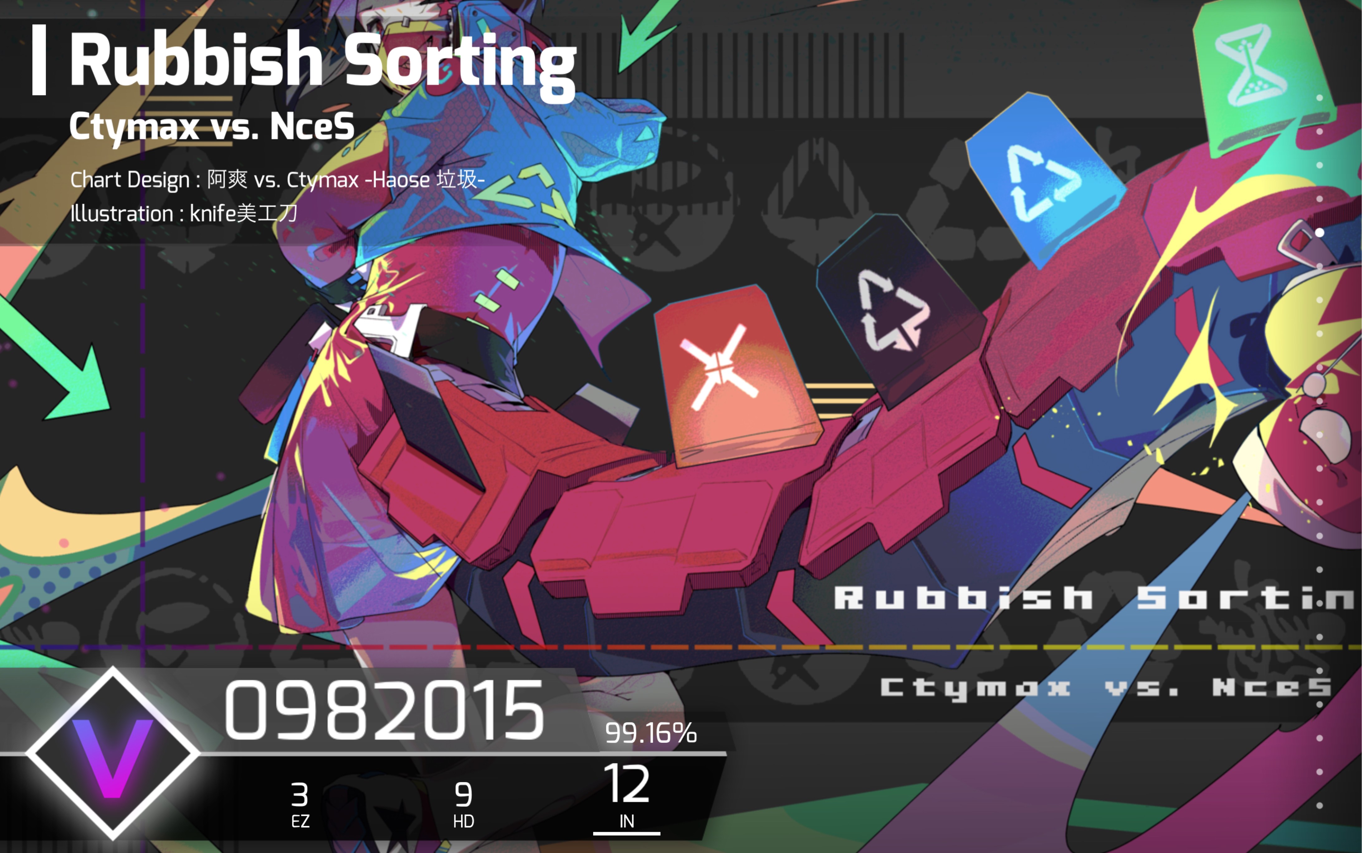 phigros萌新单手打垃圾分类in会发生什么