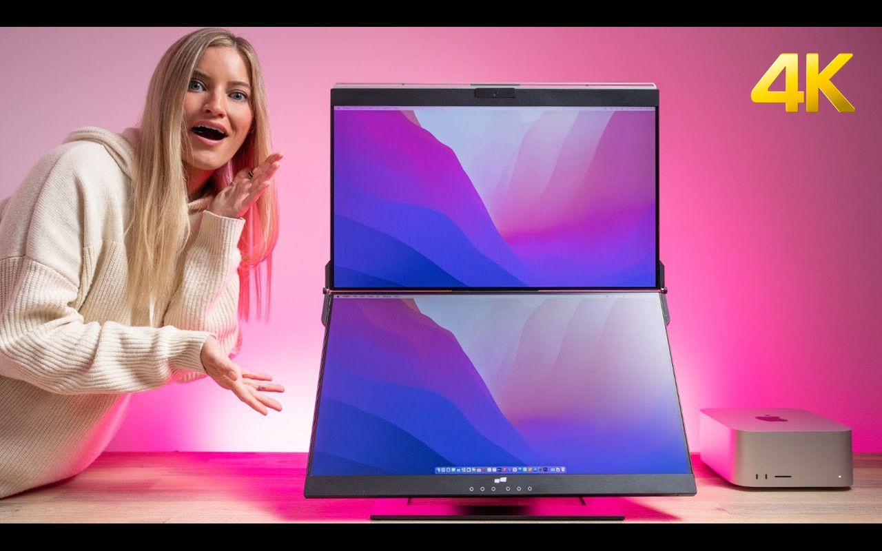 4kgeminos双24英寸折叠显示器体验报告作者ijustine机翻中文