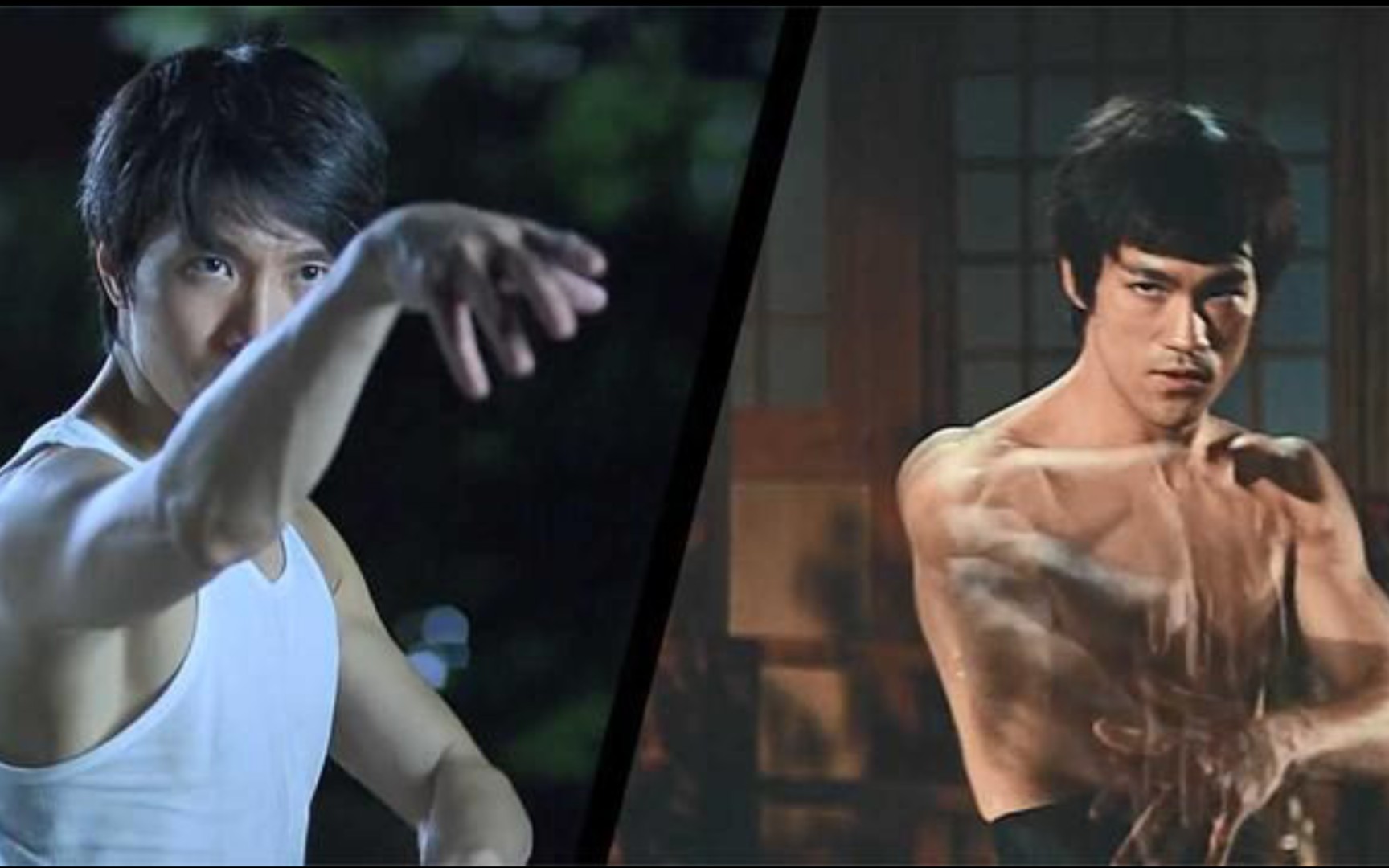 【李小龙/周星驰/踩点/混剪】周星驰致敬李小龙,这一定算梦幻联动了吧