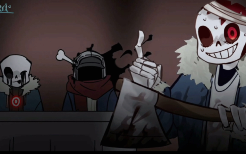 fried chicken mayonnaise meme [ sans aus undertale aus / murder