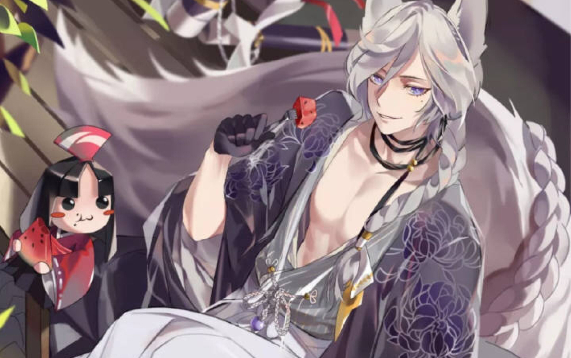 妖狐逐月照君特效 特写 三段语音 触摸互动 偷懒式展示如下厚_哔哩