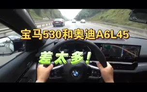 Download Video: 开完宝马530和奥迪A6L45，才知专坑大明白