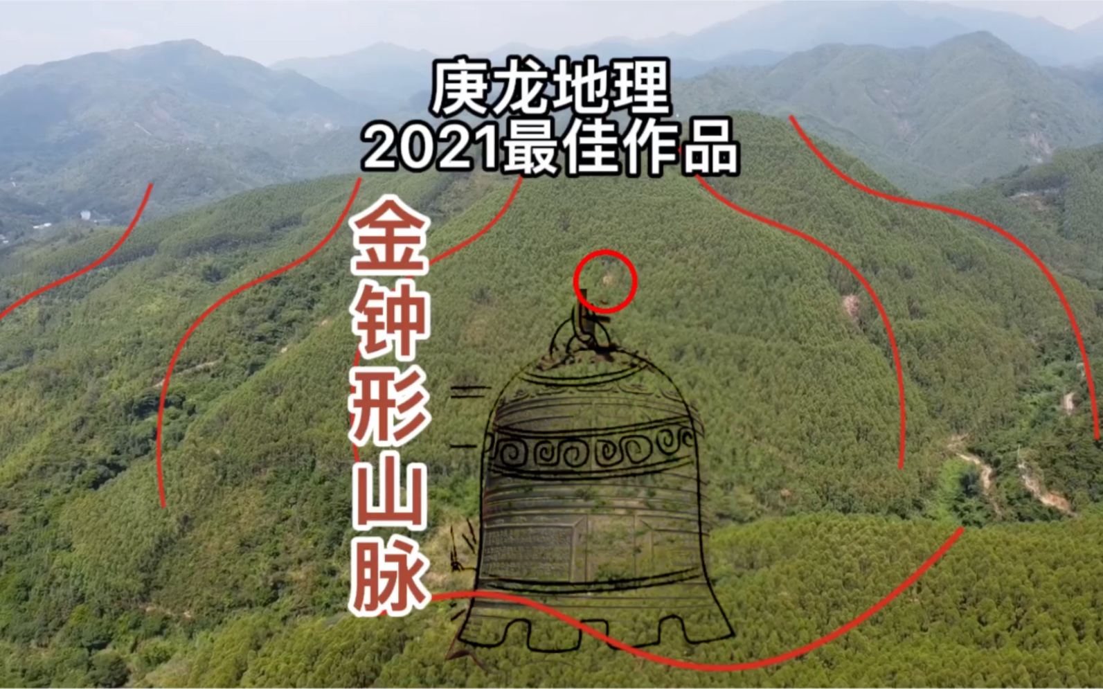 航拍【金钟形山脉】庚龙地理2021年最佳寻地作品哔哩哔哩bilibili