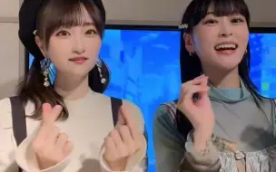 下载视频: 【秋奈】和本泉莉奈拍抖音啦