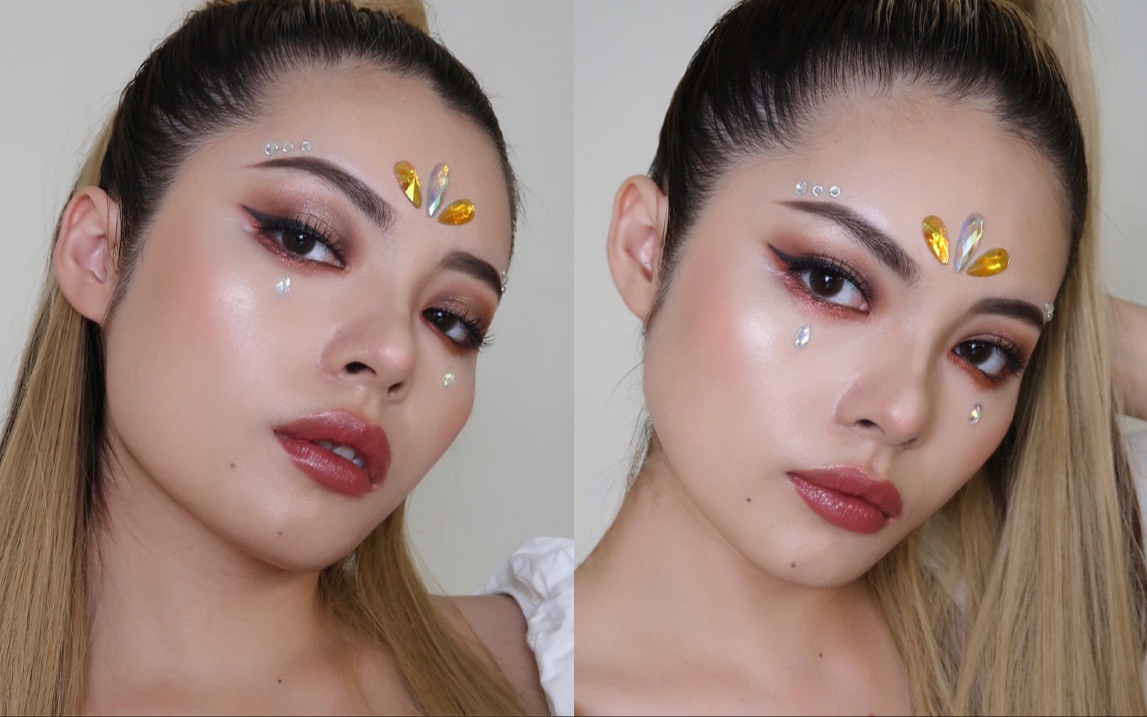 【音乐节辣妹蹦迪妆】