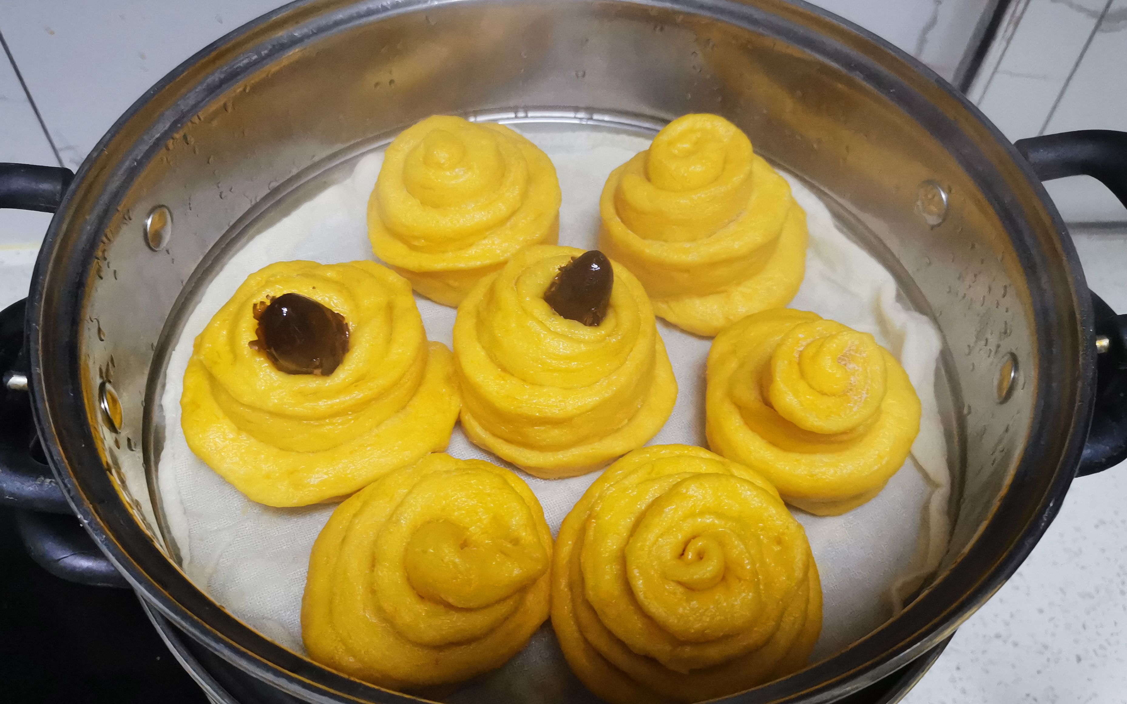 初试北瓜馒头,浅尝下?_哔哩哔哩_bilibili