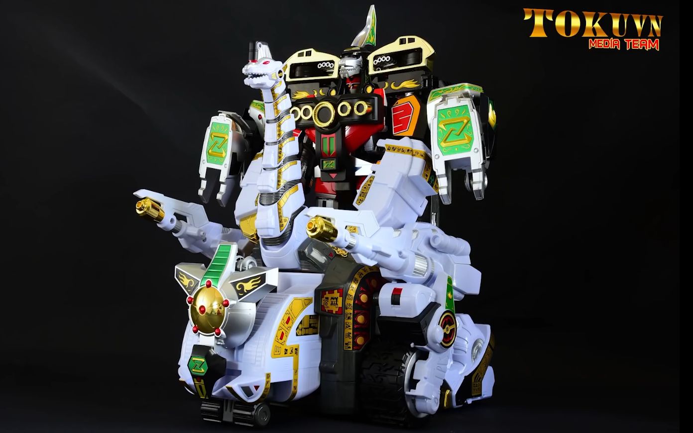 tmt超合金魂恐龙战队全合体