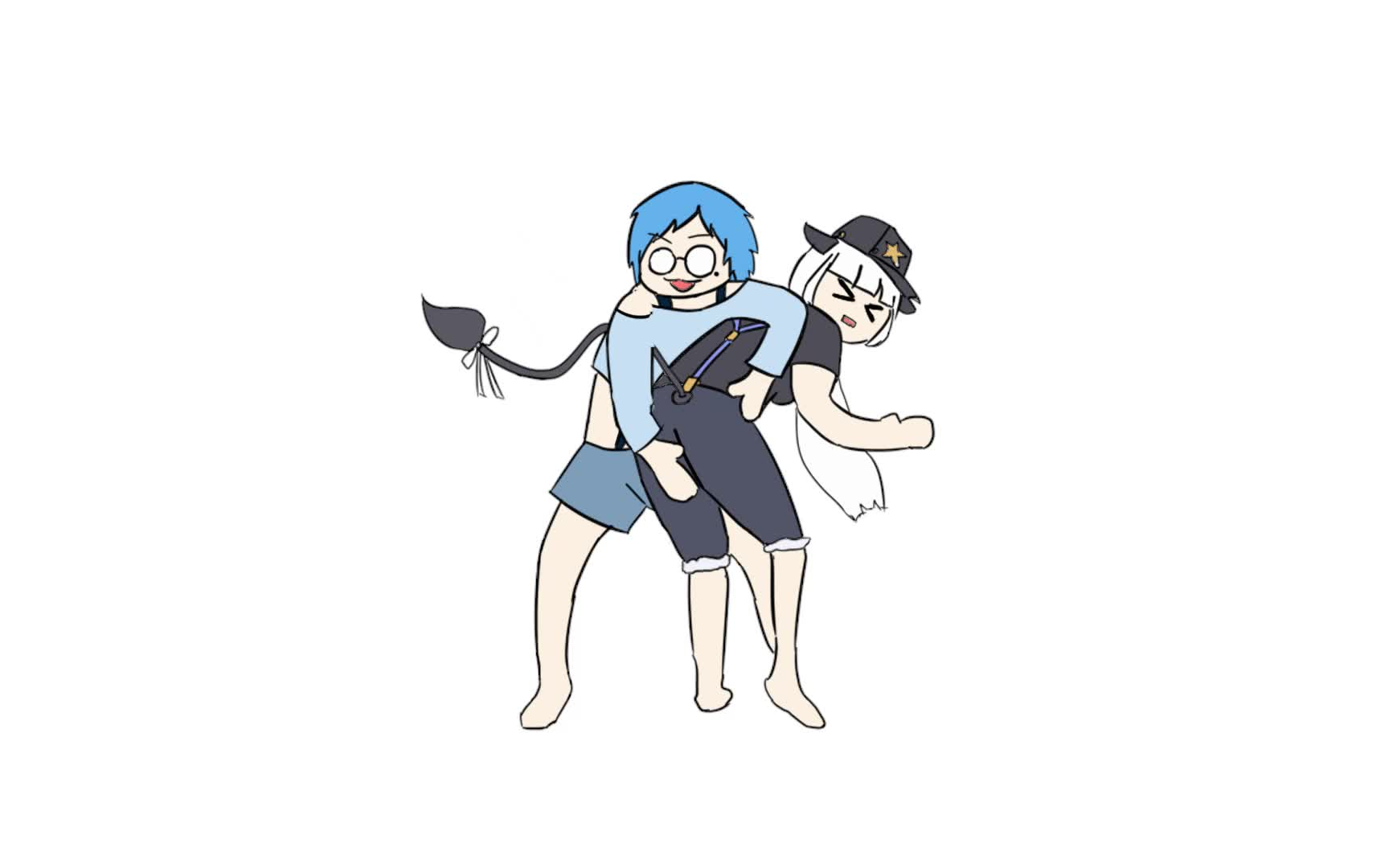 【安徒生反光】与雪奈酱的搓臀舞