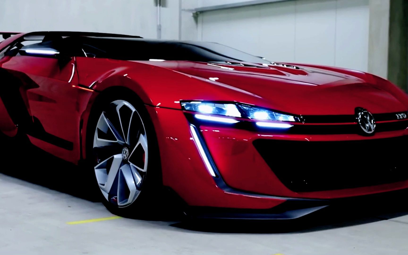 新款大众gti跑车,优雅的小钢炮,男人馋,女人爱!