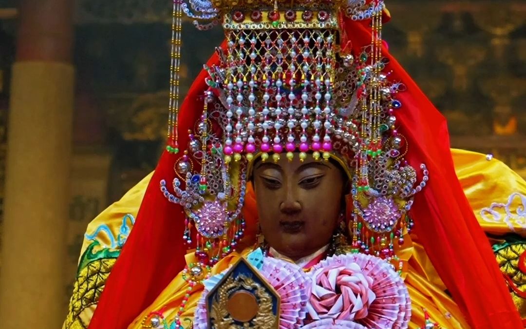 众多海外侨胞现场一睹妈祖巡安盛况