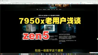 Download Video: AMD 7950x老用户浅谈zen5