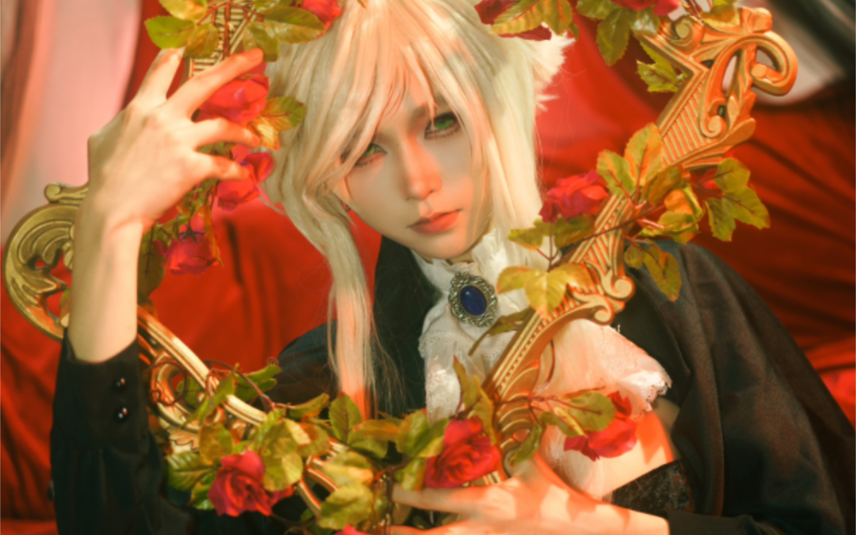 【枭枭世界】梦幻模拟战希琳卡cos★爱就要爱到窒息