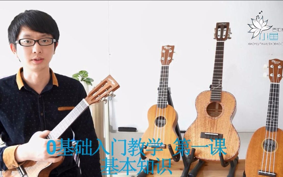 【小鱼吉他屋】ukulele尤克里里0基础入门教学 第一课 基本知识哔哩哔哩bilibili