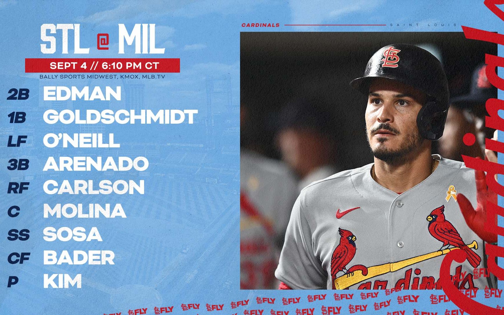 09.04 圣路易斯红雀@密尔瓦基酿酒人