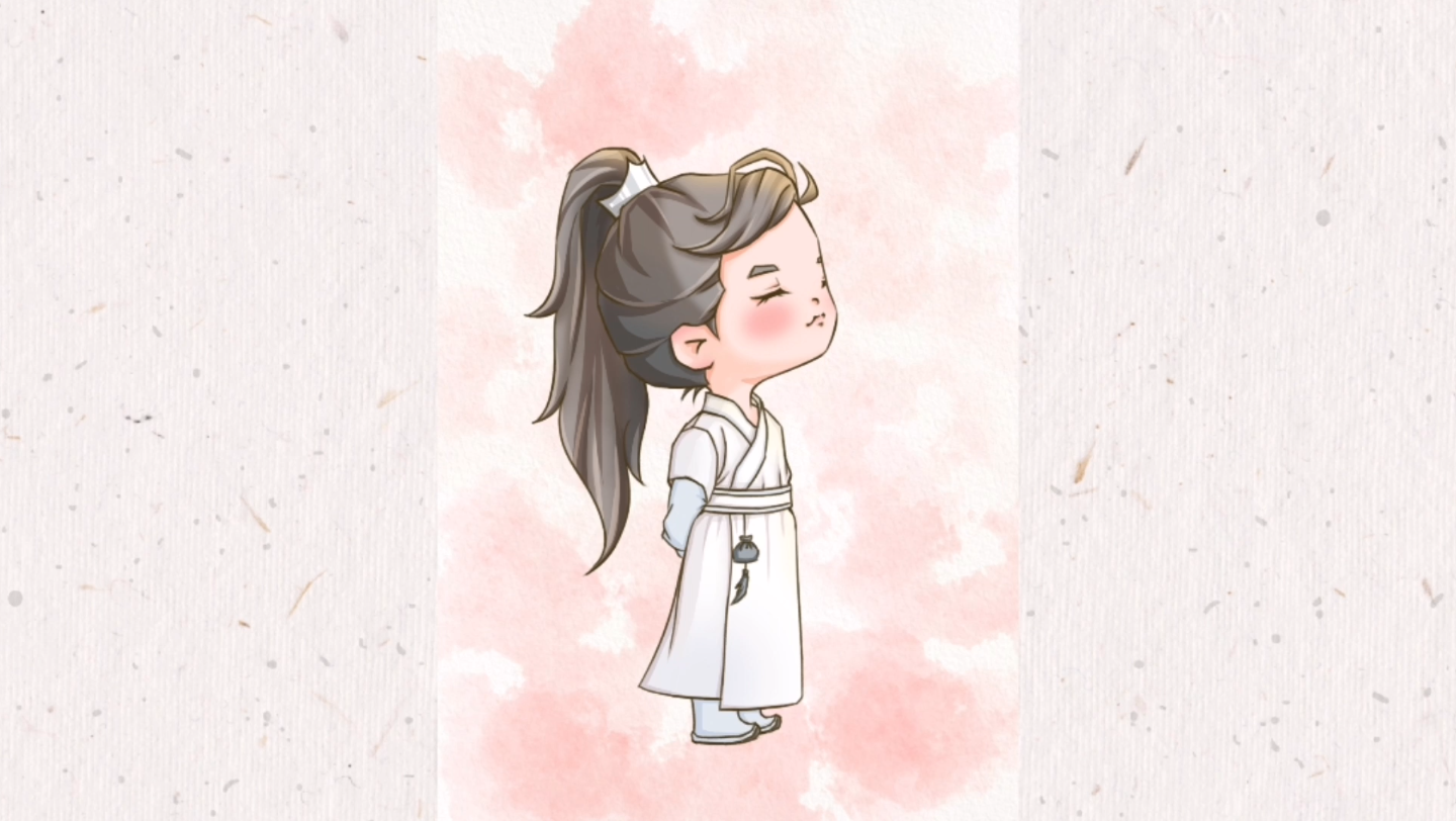 照片转手绘上色10板绘古装小男孩