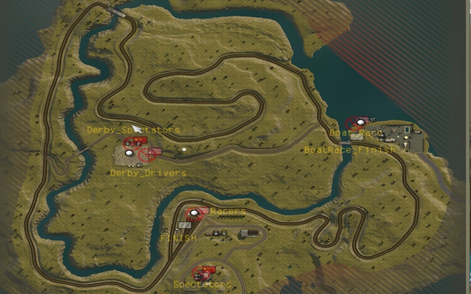 战地2赛车模组全地图秋名山练车