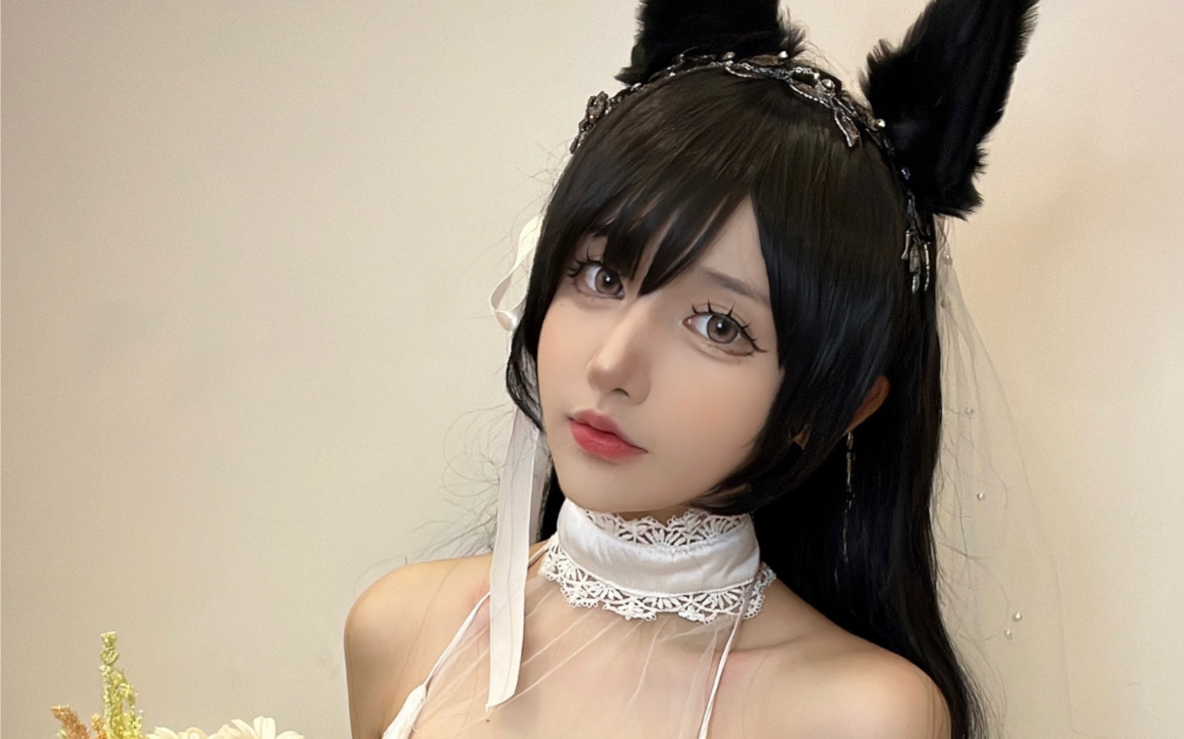 【爱宕犬花嫁cos】冻结时间 回到第一次见你的瞬间