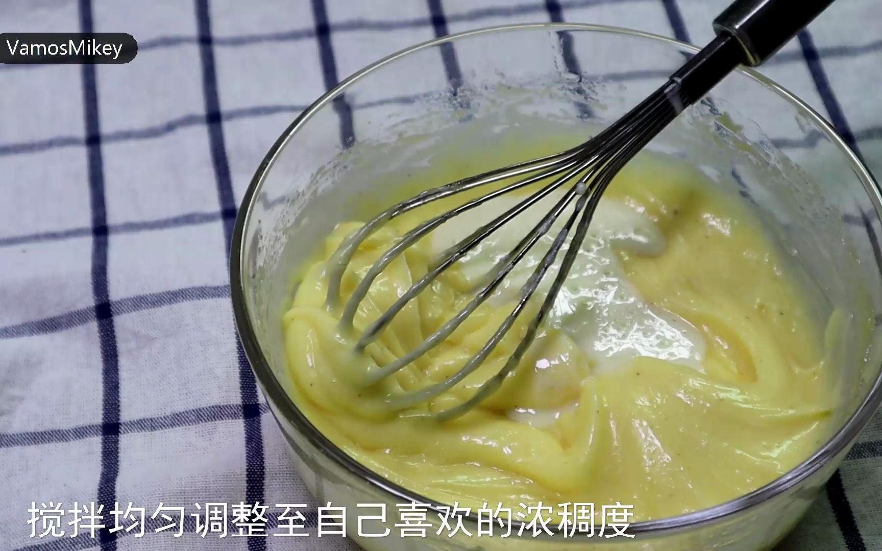 自制蛋黄沙拉酱 美乃滋Homemade Mayonnaise哔哩哔哩bilibili