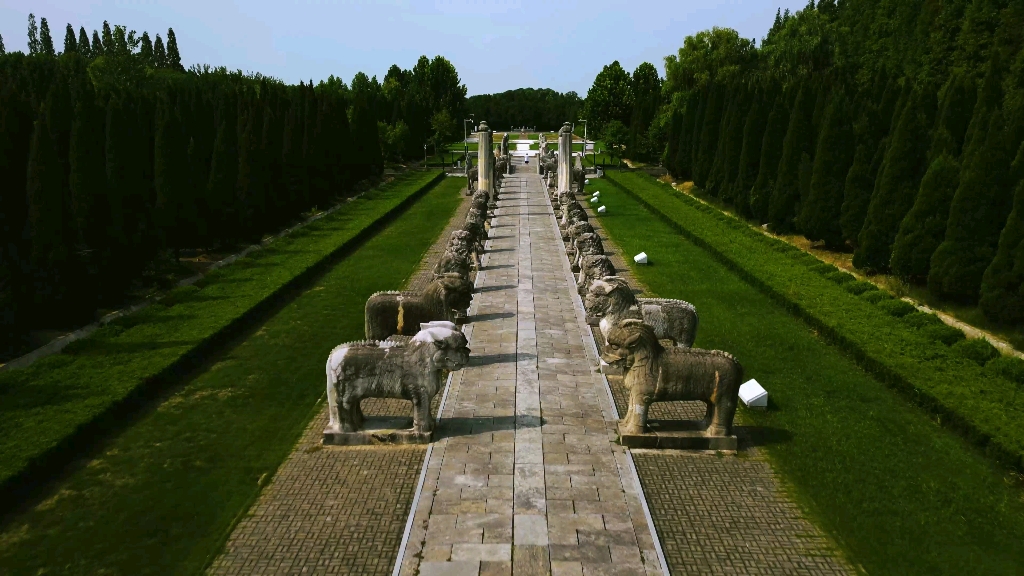 大疆mini3航拍盱眙明祖陵_哔哩哔哩_bilibili