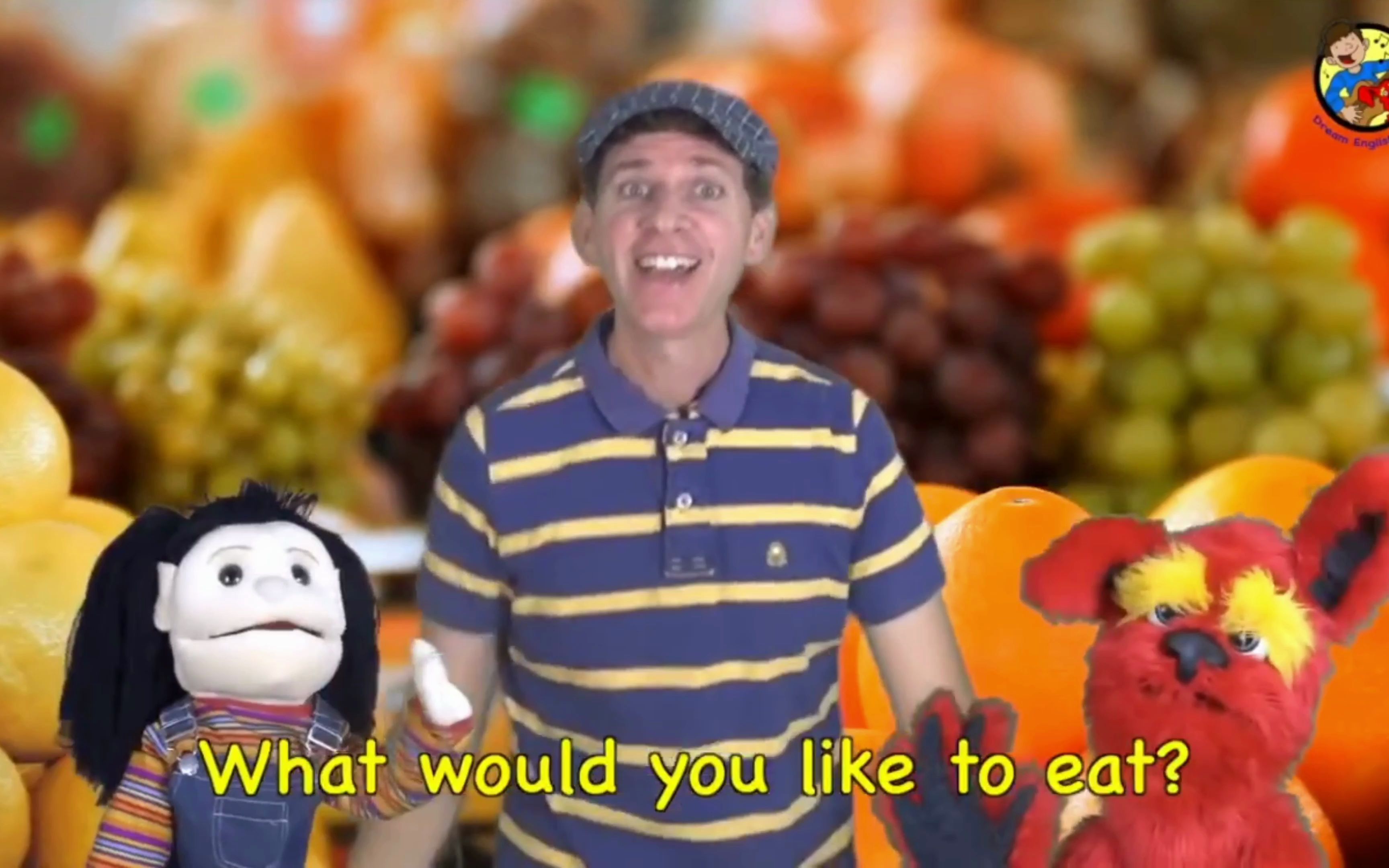 [图]what would you like to eat-Fruit Song