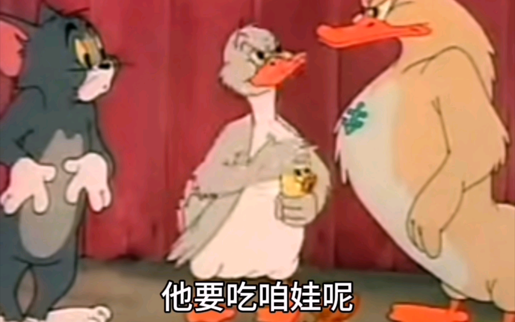 【陕西方言配音】猫和老鼠之小鸭子找妈妈