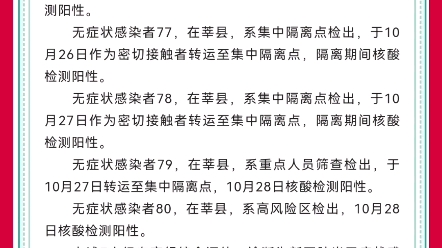 2022年10月28日0时至24时聊城市新型冠状病毒肺炎疫情情况哔哩哔哩bilibili