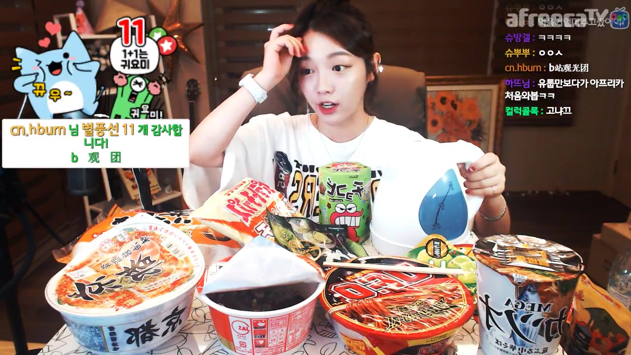 【杯面 年糕】小姐姐太可爱了吧!