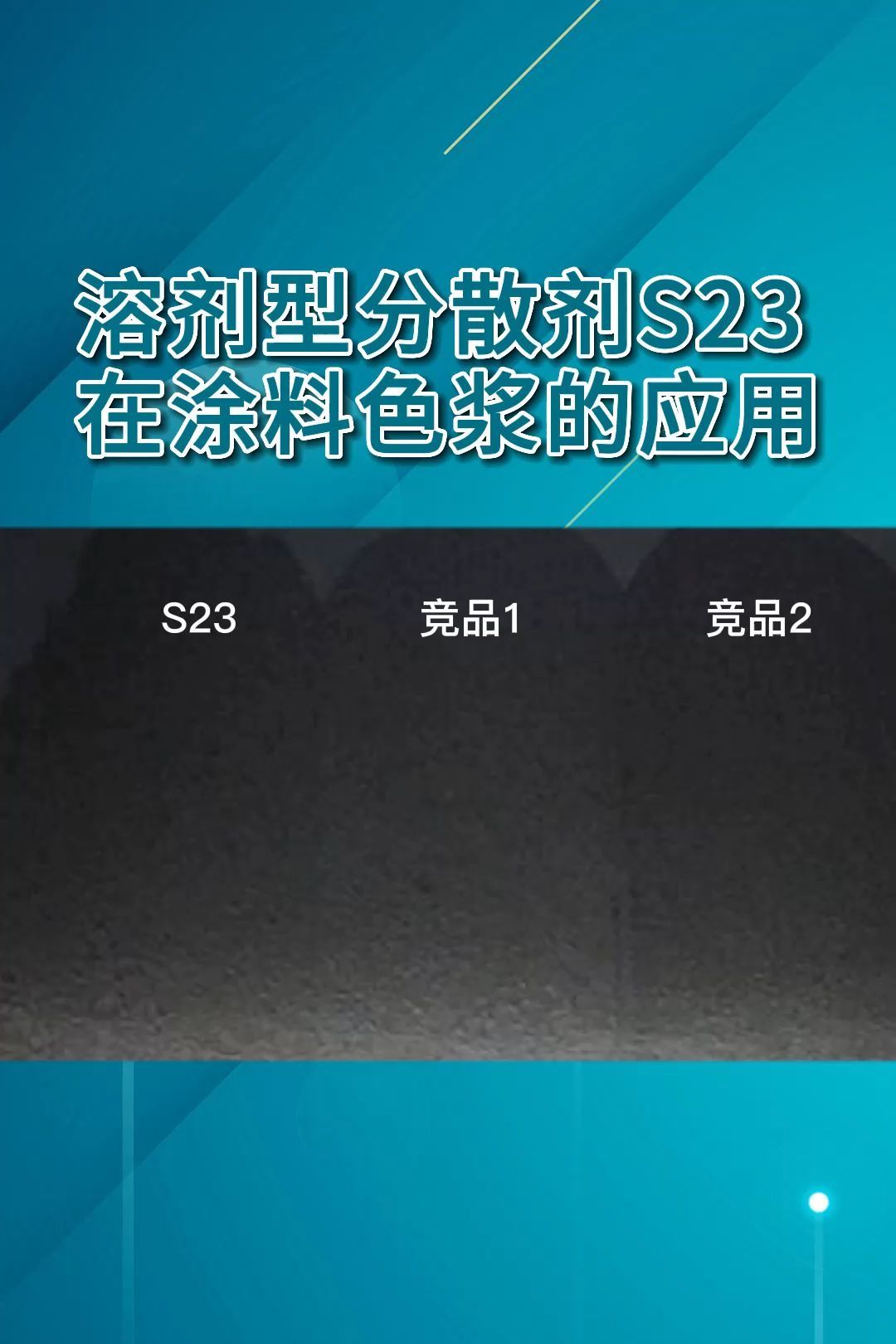 核心化学分散剂S23在涂料色浆的应用哔哩哔哩bilibili