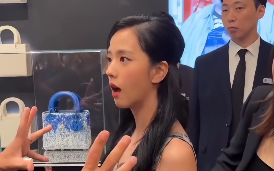 jisoo 参加首尔lady dior庆典活动 第一视角直拍迪奥公主