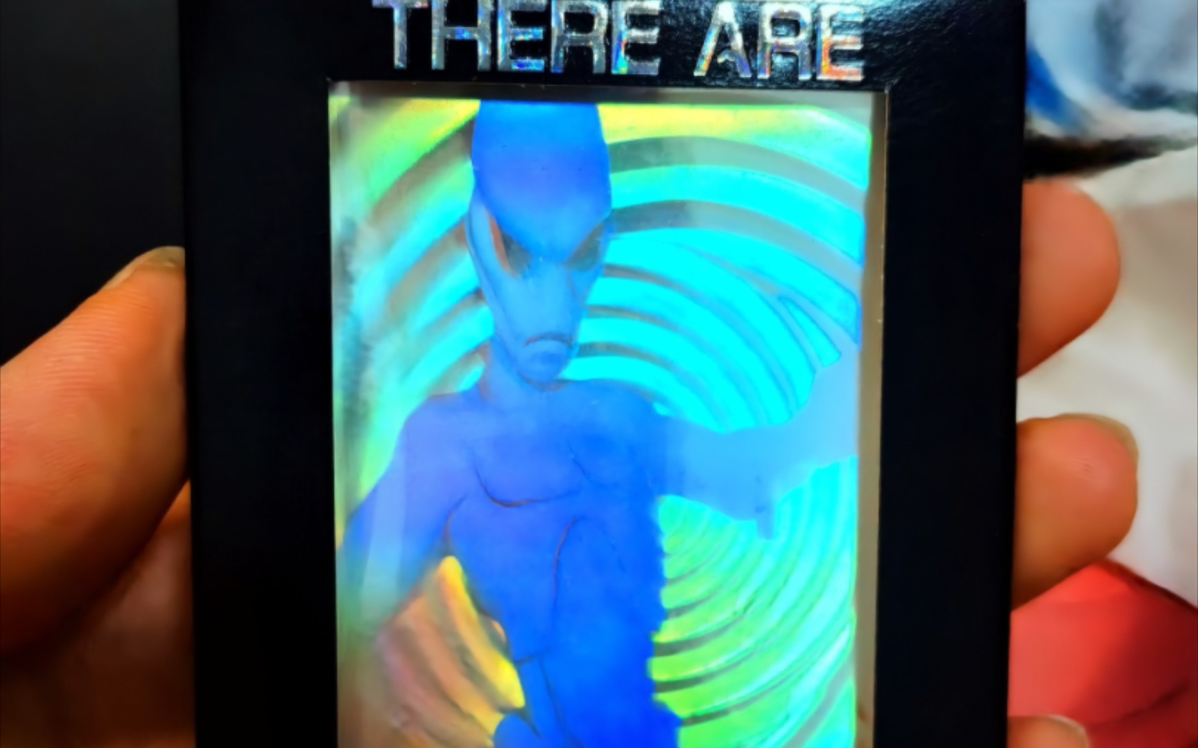 全息外星人卡片