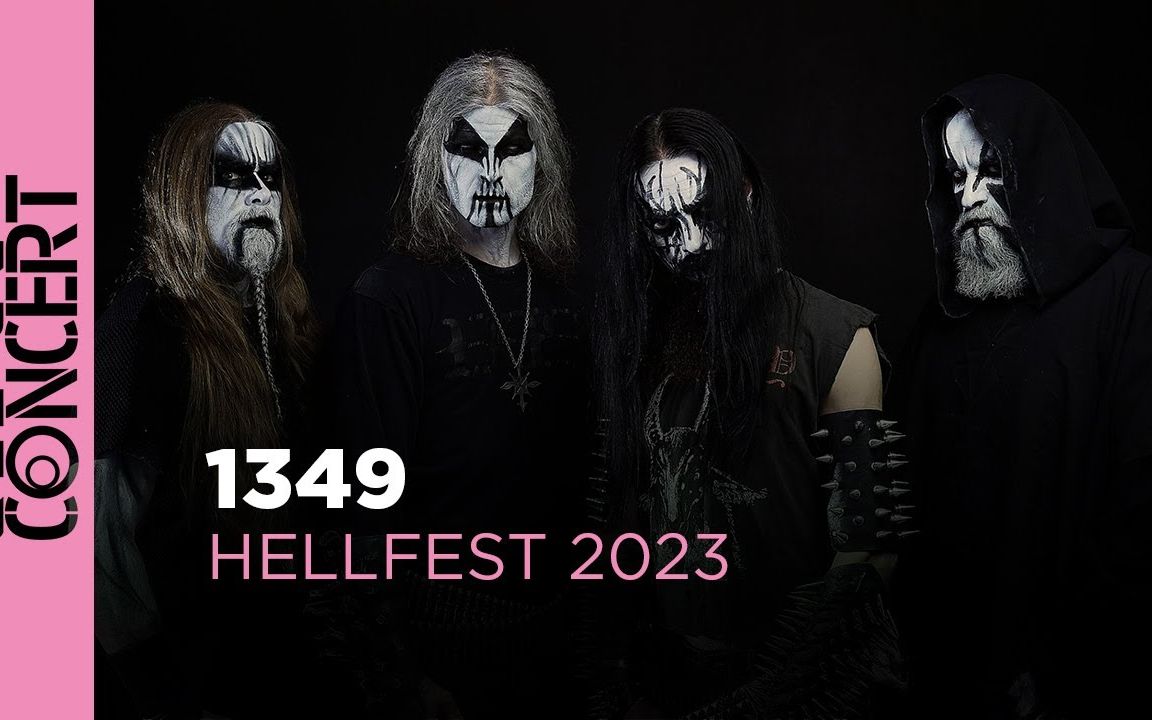 挪威奥斯陆黑金属1349 - hellfest 2023.6.16