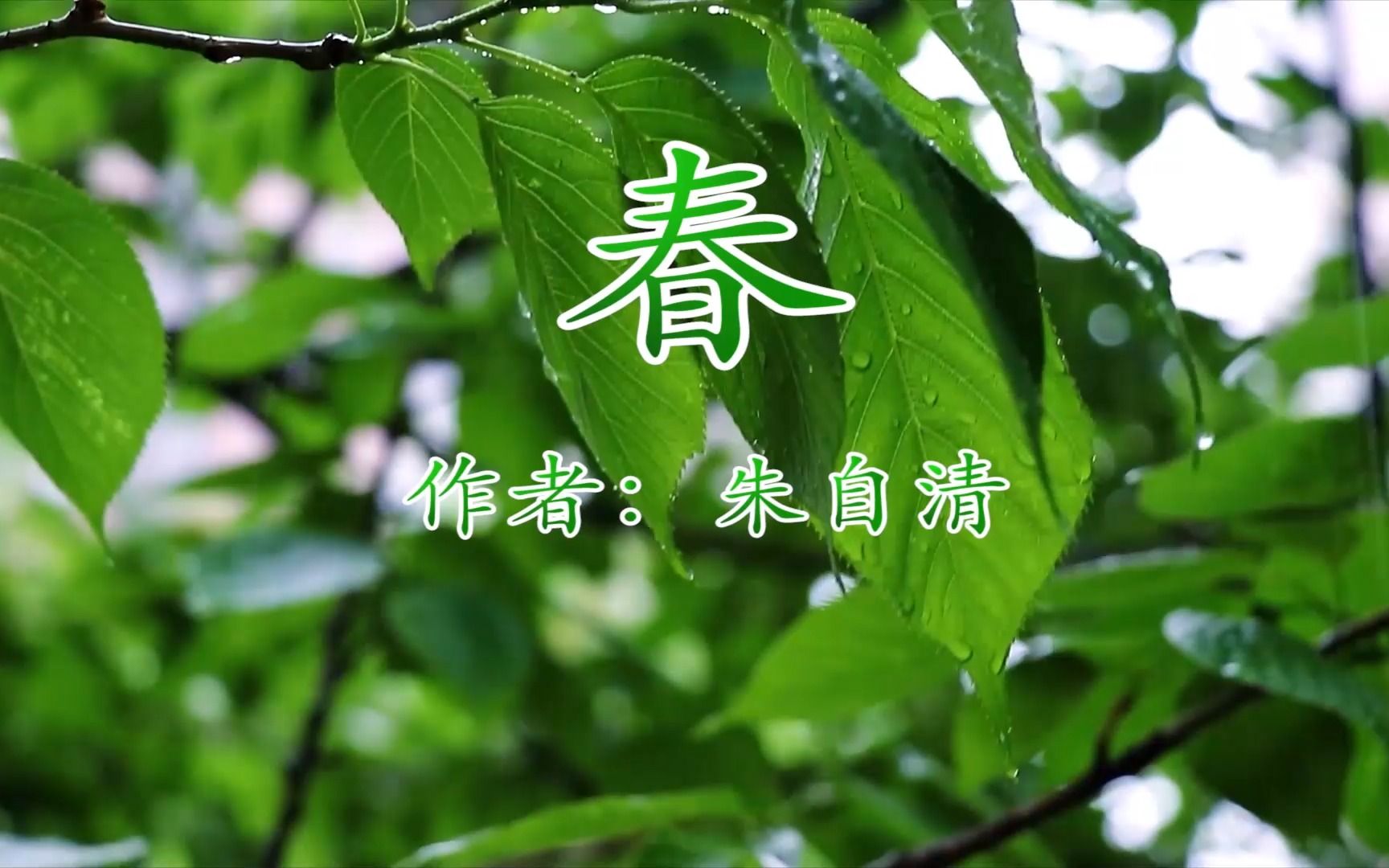 朱自清 春 朗诵伴奏led舞蹈大屏幕背景视频素材3052哔哩哔哩bilibili