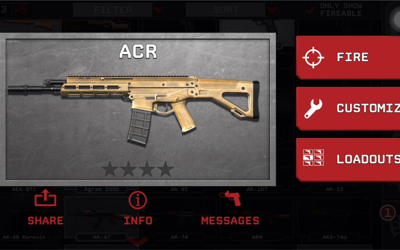 美国雷明顿acr突击步枪